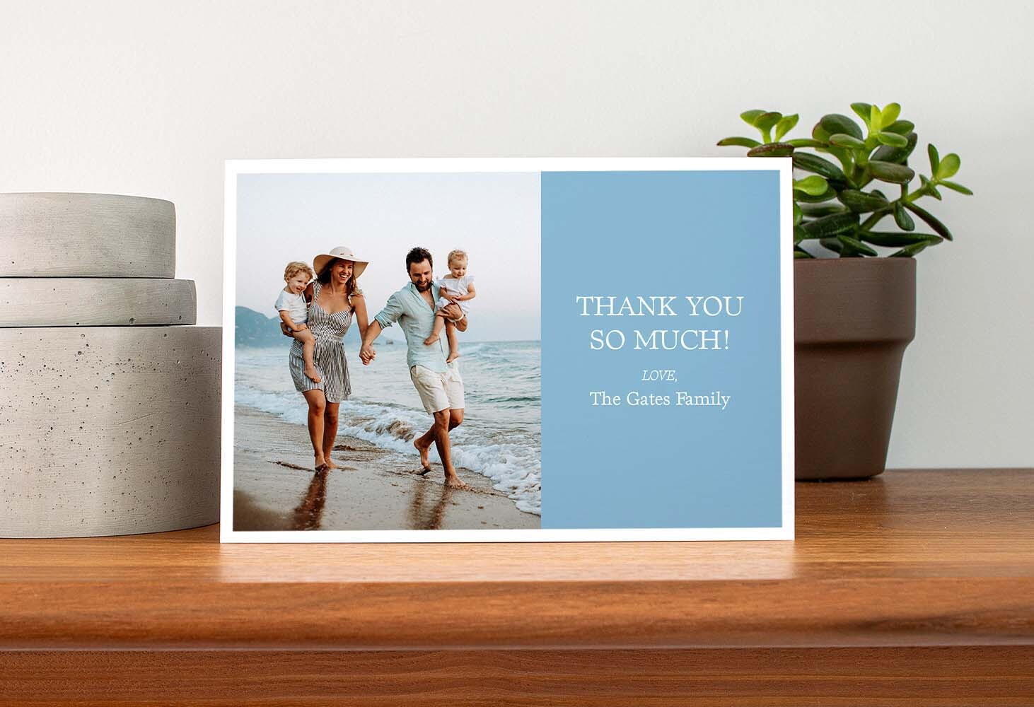 Send a heartfelt message with a fully customizable card — perfect for staying connected with friends and family