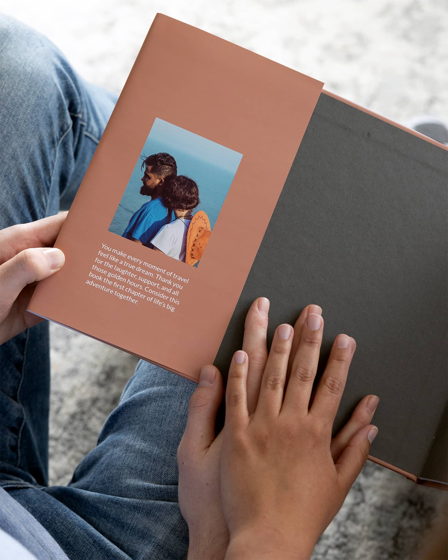 Personalize every volume with over 45 designer themes and font choices