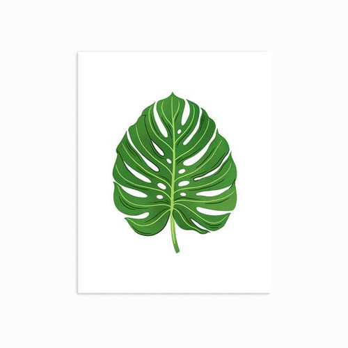 Monstera Art Print 8x10 Monstera Art Print 8x10