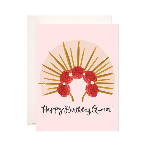 Birthday Queen Card Birthday Queen Card