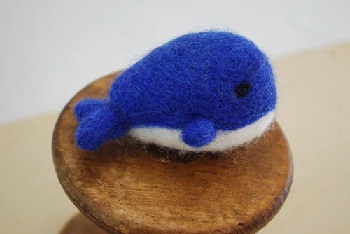 Blue Whale Needle Felting Kit Blue Whale Needle Felting Kit