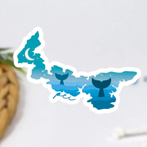 Prince Edward Island Whale Sticker Prince Edward Island Whale Sticker