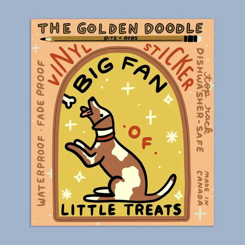 Big Fan of Little Treats Sticker