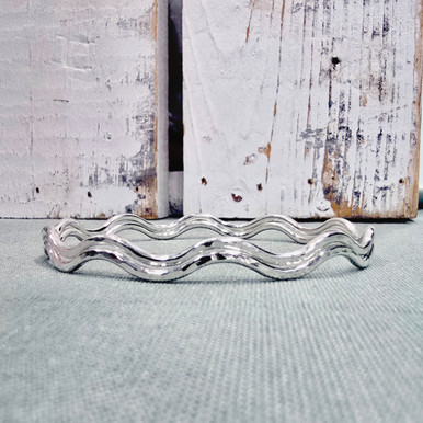 Oceanside Seafoam Bangle