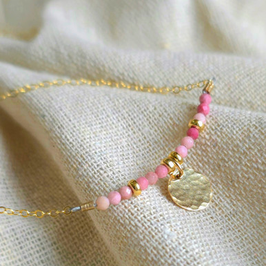 Rhodochrosite Empress Necklace