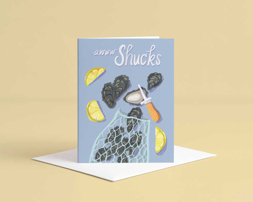 Aww Shucks Card Julep and Trubbs