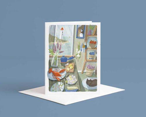 Seaside Cottage Kitchen Card Julep and Trubbs