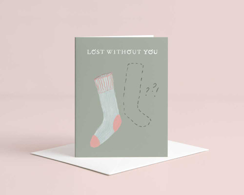 Lost Without You Card Julep and Trubbs
