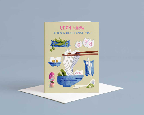 Udon Know Card Julep and Trubbs