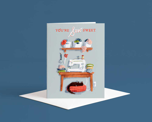 You're Sew Sweet Card Julep and Trubbs