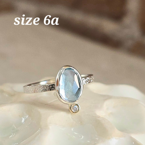 Ocean Whisperer Ring with Diamond- LIMITED EDITION