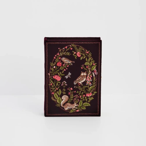 Florence Meadow Embroidered Book Box