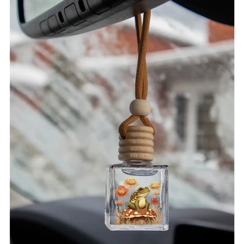 Frog and Mushrooms | Car Diffuser