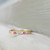 Micropavé Grad Ring Sand Band Micropavé Grad Ring Sand Band