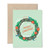 Christmas Wreath Card Christmas Wreath Card