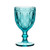 Jewel and Bead Pattern Goblet Turquoise