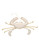 canvas crab christmas ornament