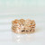 Oceanside Ring - 14k Yellow Gold Filled Wave Ring Oceanside Ring - 14k Yellow Gold Filled Wave Ring