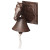 Cast iron horse doorbell