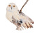 Snowy Owl (Left Facing) Birch Plywood Ornament