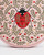 Ladybug Embroidered Circle Purse in Pink