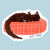 Sleepy Kitty on a Pillow Sticker Julep and Trubbs
