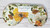 Organic Cotton Eye Pillows Orange and Teal