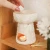 Pink Ceramic Floral Scalloped Edge Wax Burner