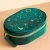 Starry Night Printed Velvet Oval Jewellery Case in Teal
