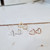 Dainty Heart Studs