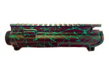 Matte Teal Splash Anodized AR15 Complete Rifle (H-bar 5.56 Rifle length Rail 1/9)