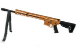 Rose Gold Splash Anodized AR15 Complete Rifle (H-bar 5.56 Rifle length Rail 1/9)