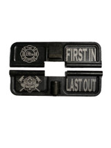 AR-15 Dust Cover Door-Fire Dept First In, Last Out