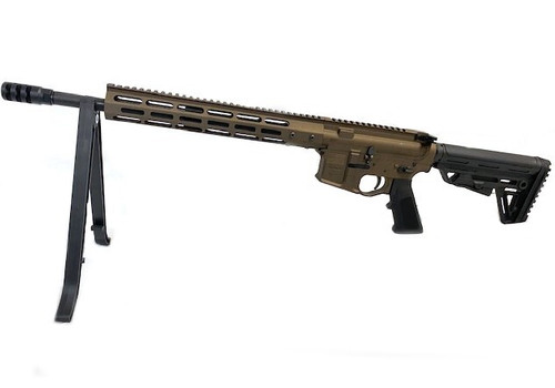 Midnight Bronze Cerakote AR15 Complete Gun (H-bar 5.56 Rifle length Rail 1/9)