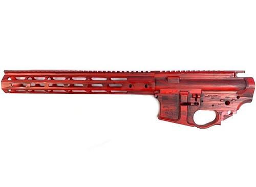 Red Battleworn AR-15 Bundle of Color