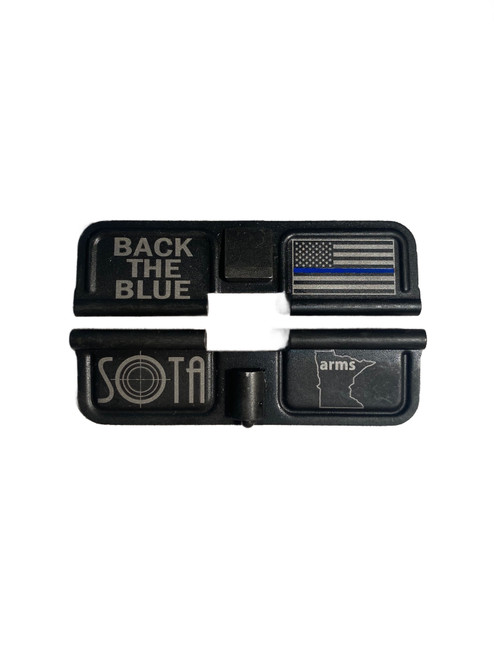 AR-15 Dust Cover Door-Back The Blue (New)