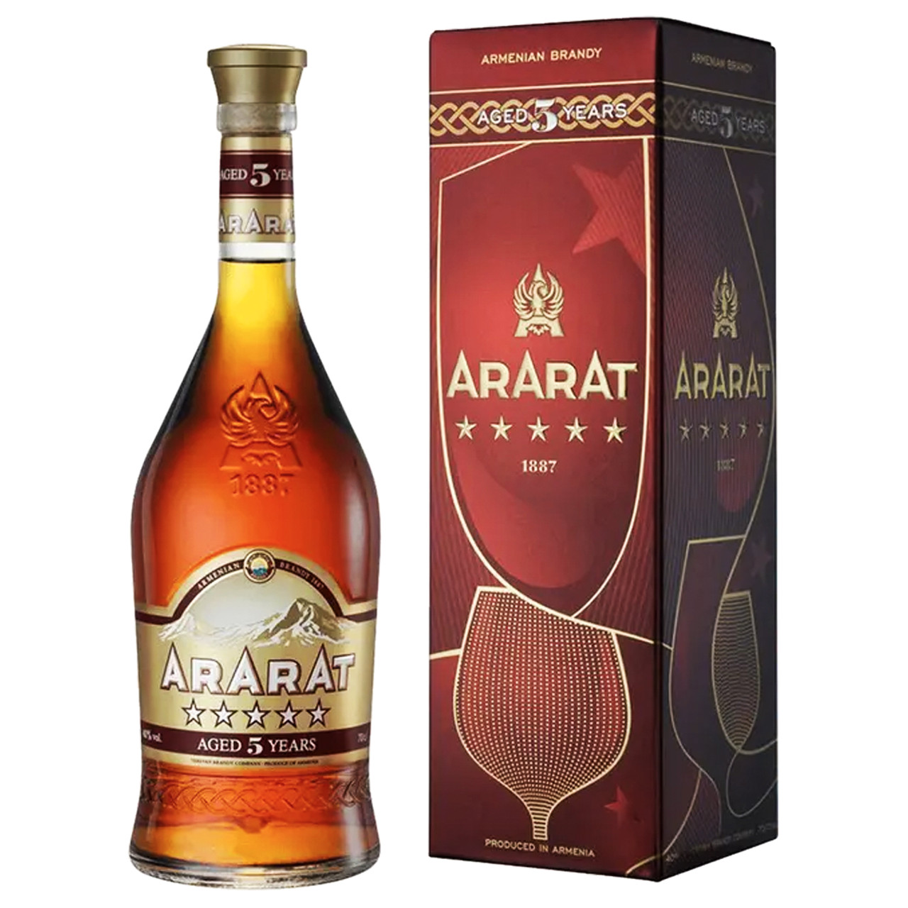 Ararat Armenian 5 Year Brandy 750mL