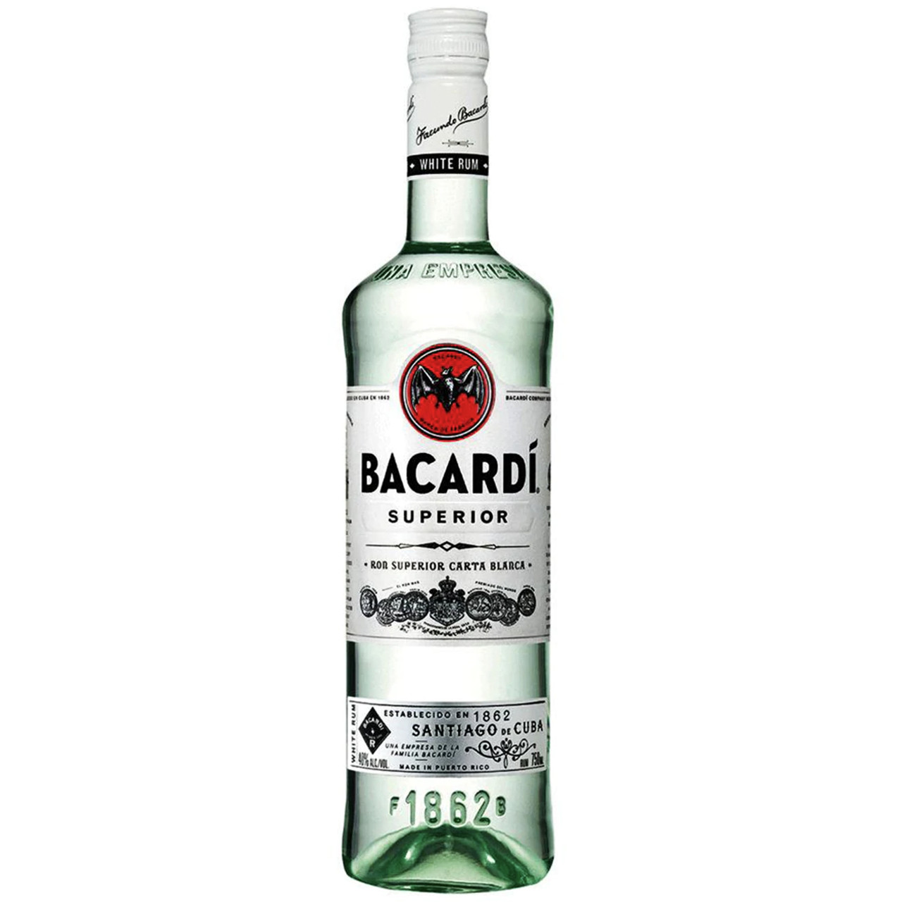 Bacardí Superior White Rum 750mL Bacardí Superior White Rum 750mL