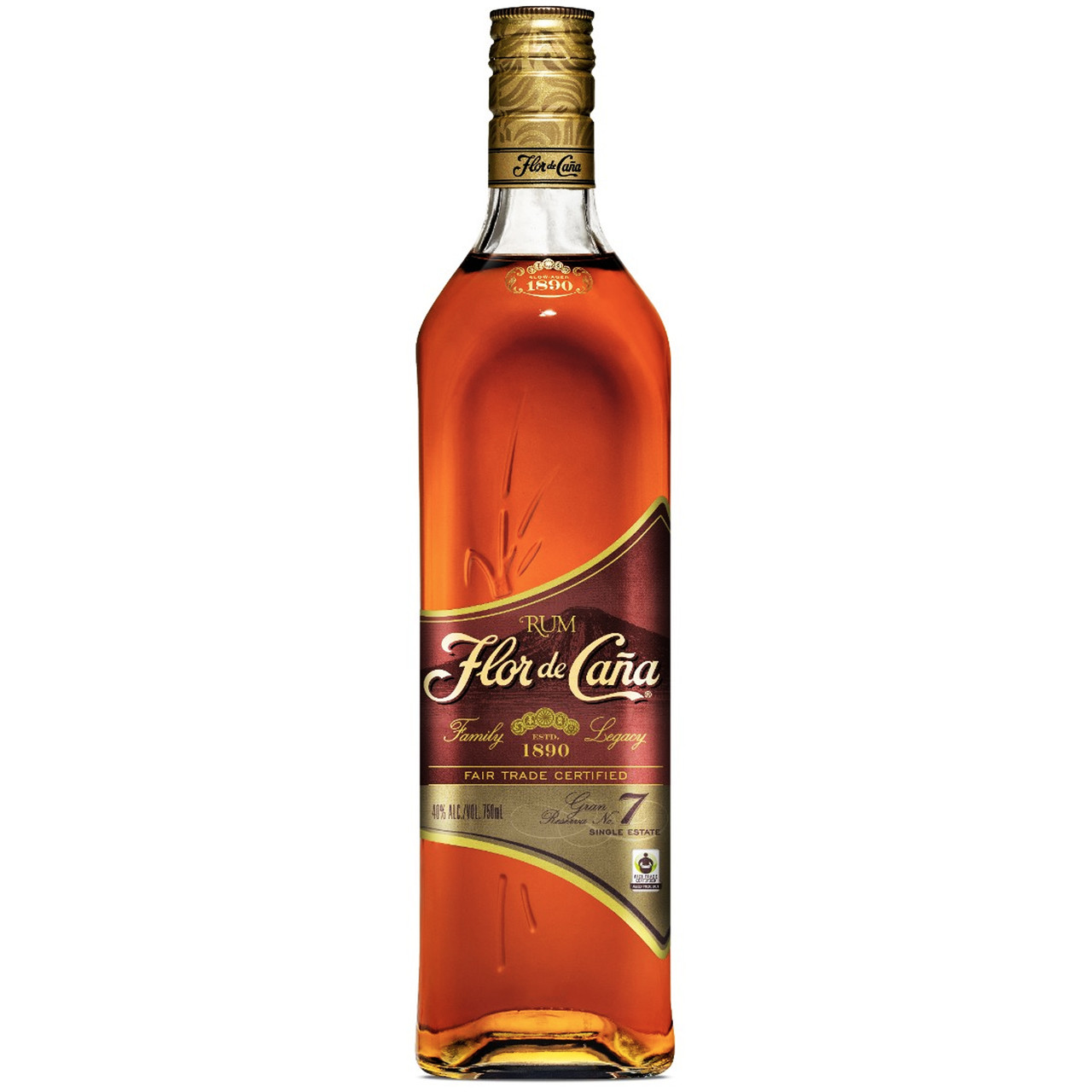 Flor de Caña 7 Reserva 750mL Gran Rum Year