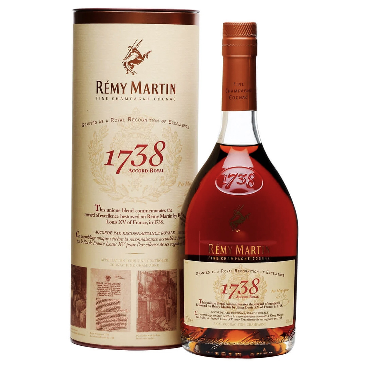 Accord Rémy 750mL 1738 Cognac Royale Martin