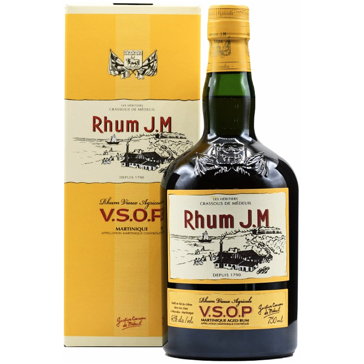 Rhum Jm Rhum Agricole VSOP Aged Rum Nv - Fine wine and spirits with low  prices, Syosset, NY