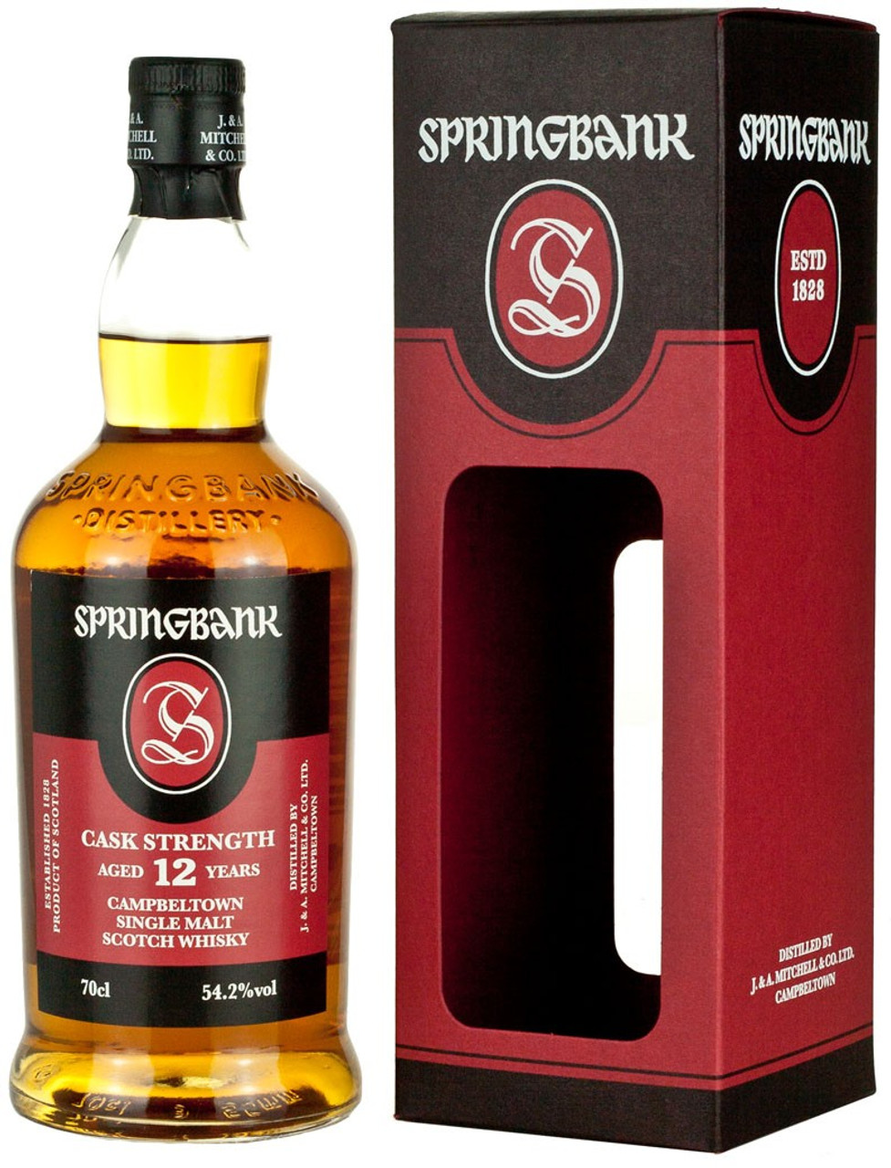 Springbank 12 Year Old Cask Strength 750mL