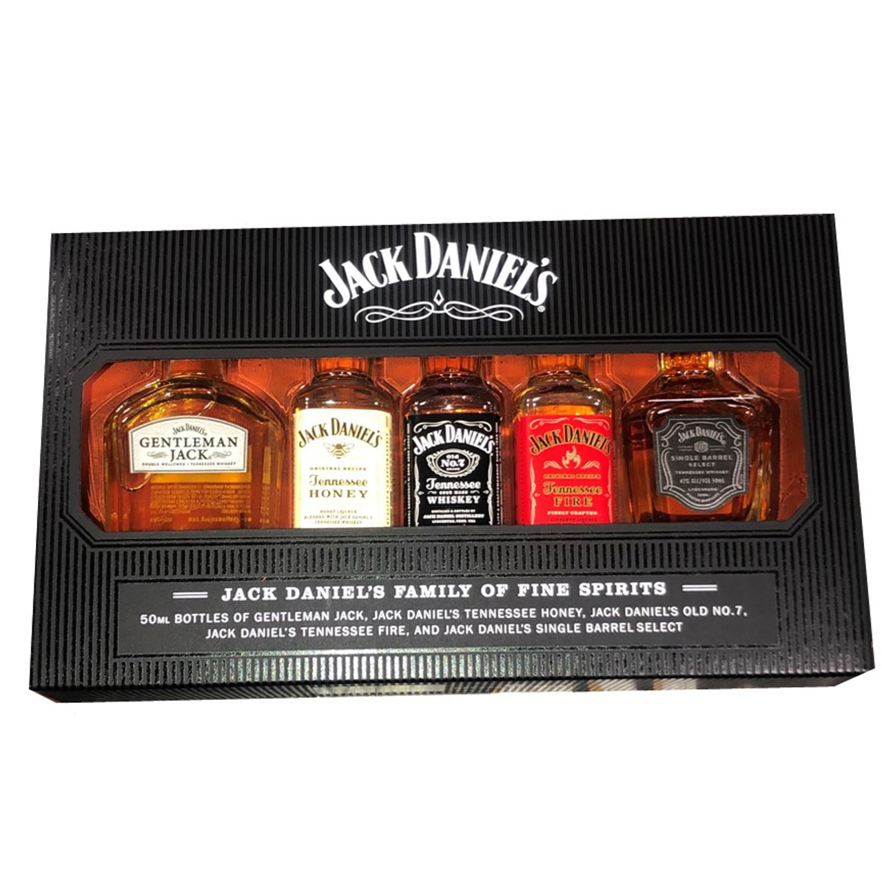 Jack Daniels Variety 4-Pack Whiskey Gift Set 50ml :: Whiskey