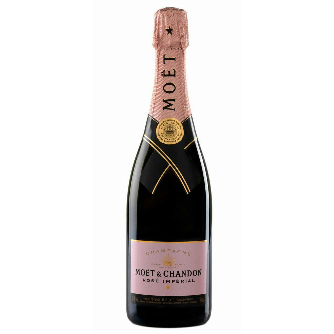 Moet Chandon Nectar Imperial Champagne (Engraved Bottle)