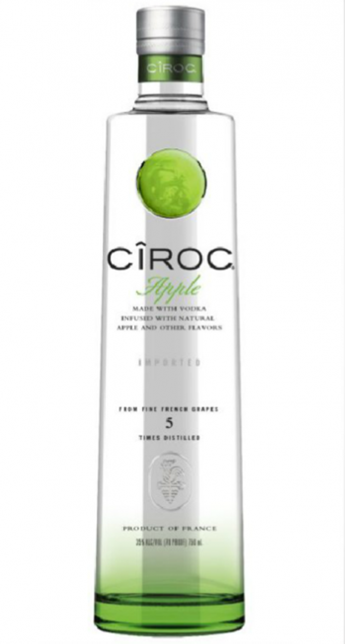 Ciroc Green Apple Vodka 750ml - Rancho Liquor & Fine Cigar Shop