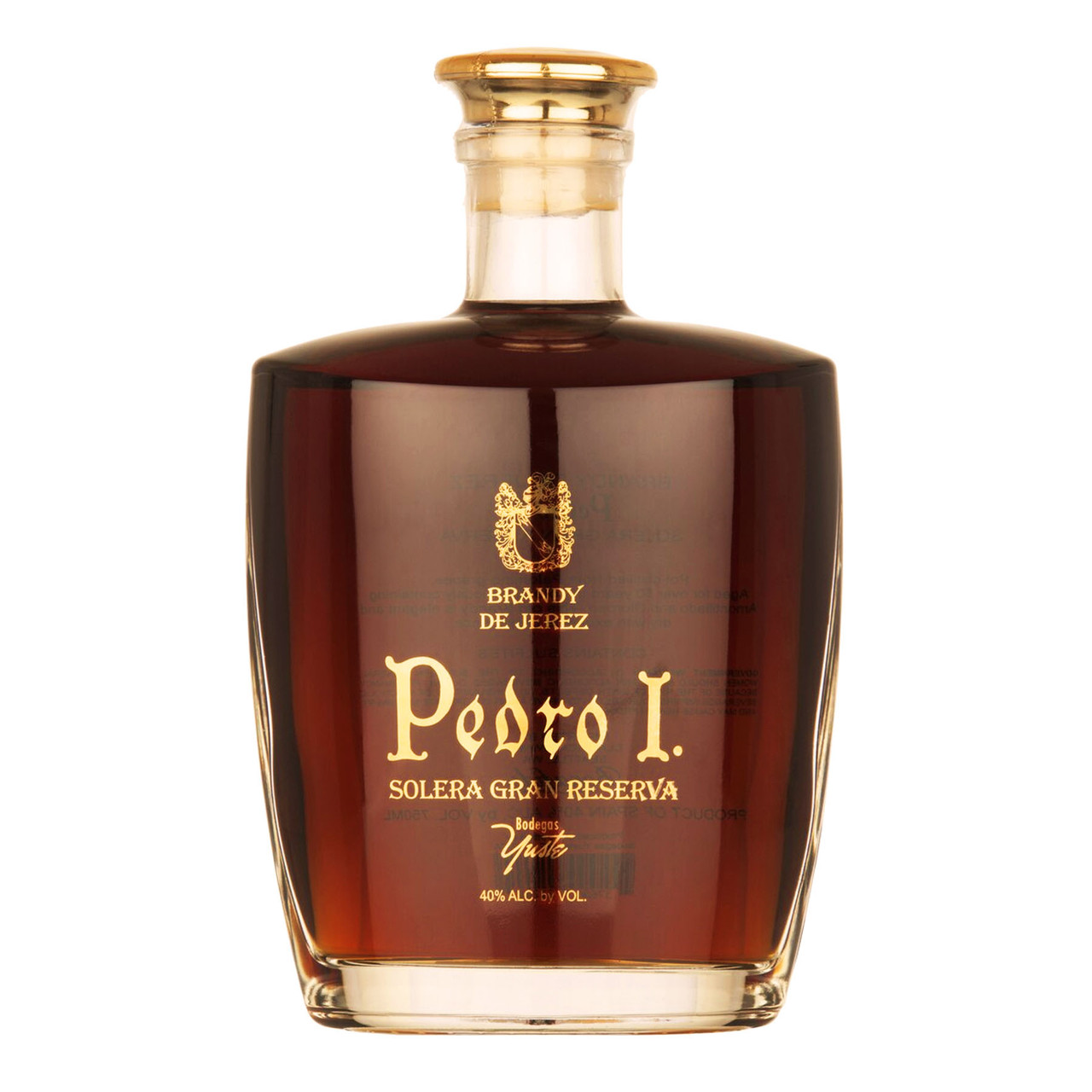 Pedro I. Solera Gran Reserva Brandy de Jerez 750mL