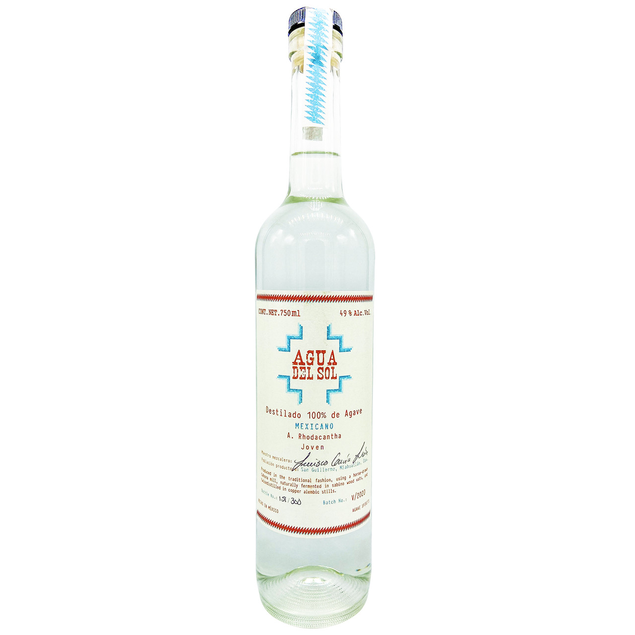 Agua del Sol Mexicano Mezcal 750mL