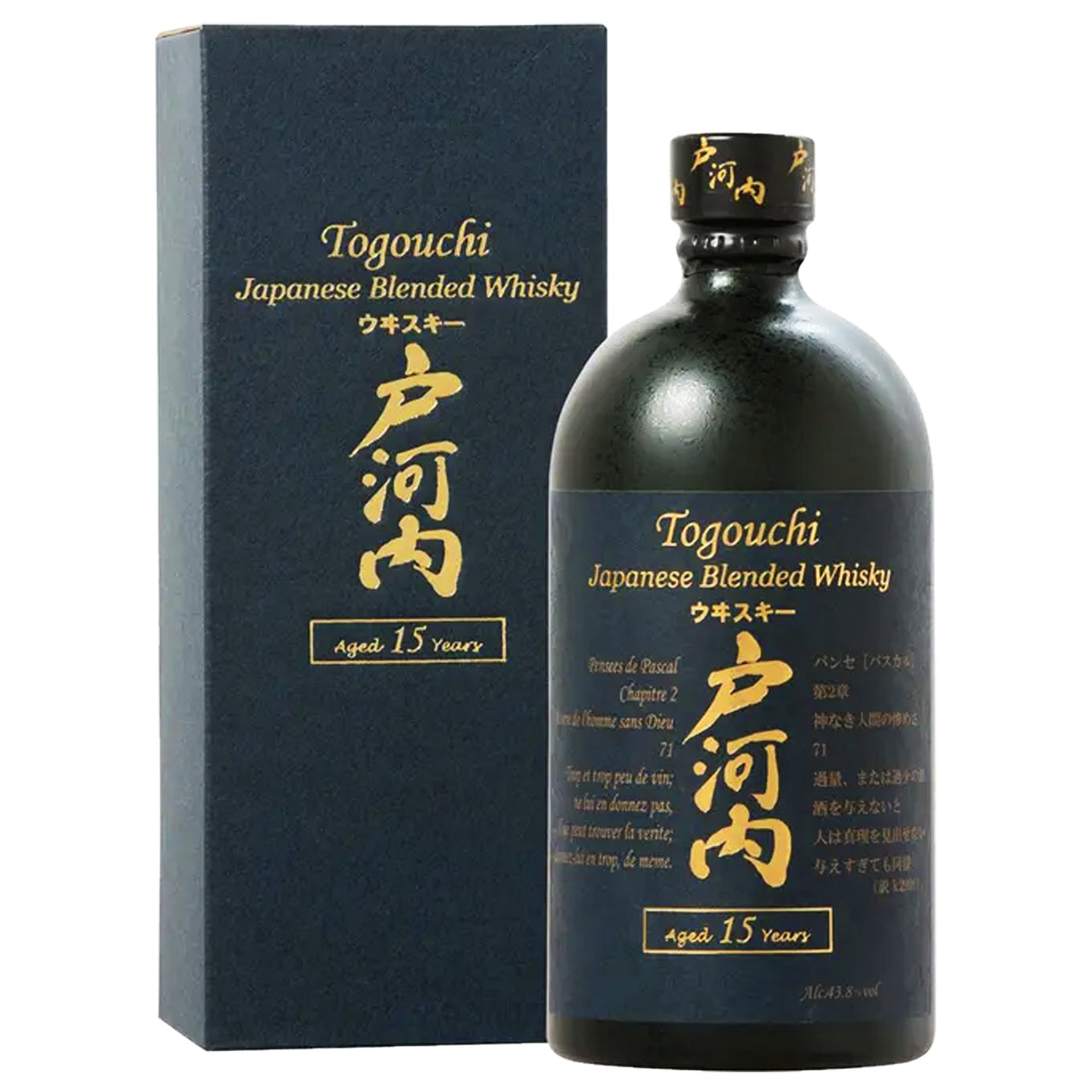 Whisky Togouchi 15 ans 43.8% 70cl