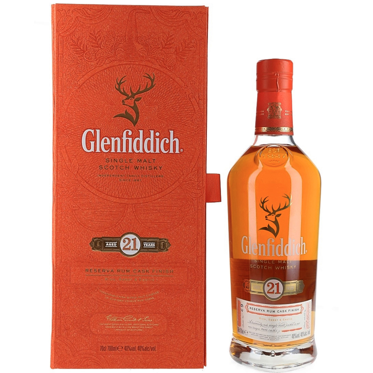 Glenfiddich 12 Year Single Malt Scotch Whiskey - Rancho Liquor & Fine Cigar  Shop