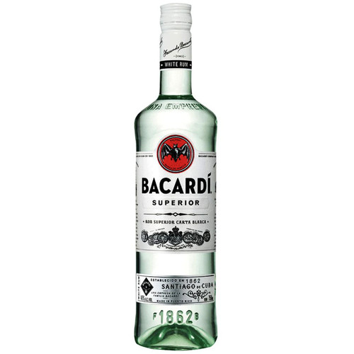 Bacardí Superior White Rum 750mL